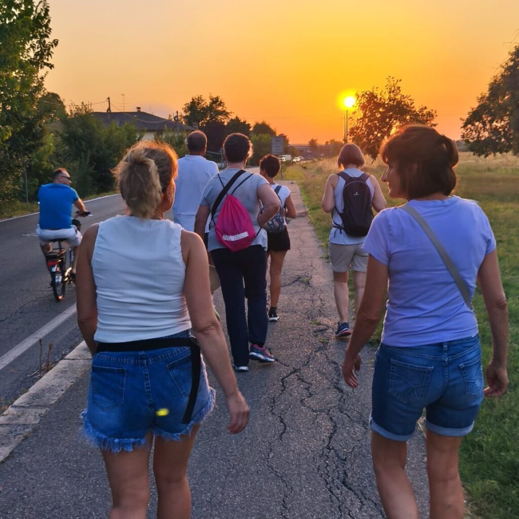 passeggiata e aperitivo